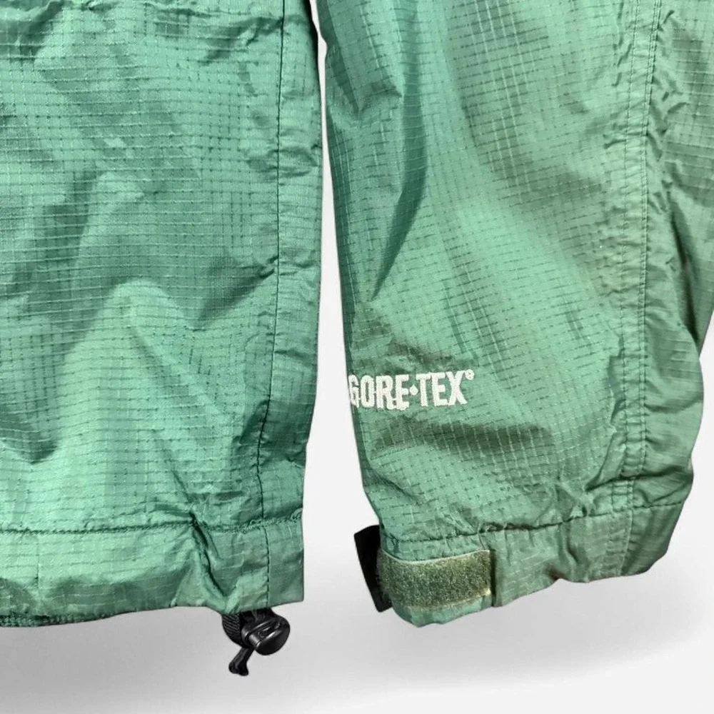 VTG The North Face Gore-Tex Forest Green Mountain‎ Light Windbreaker Jacket Sz L